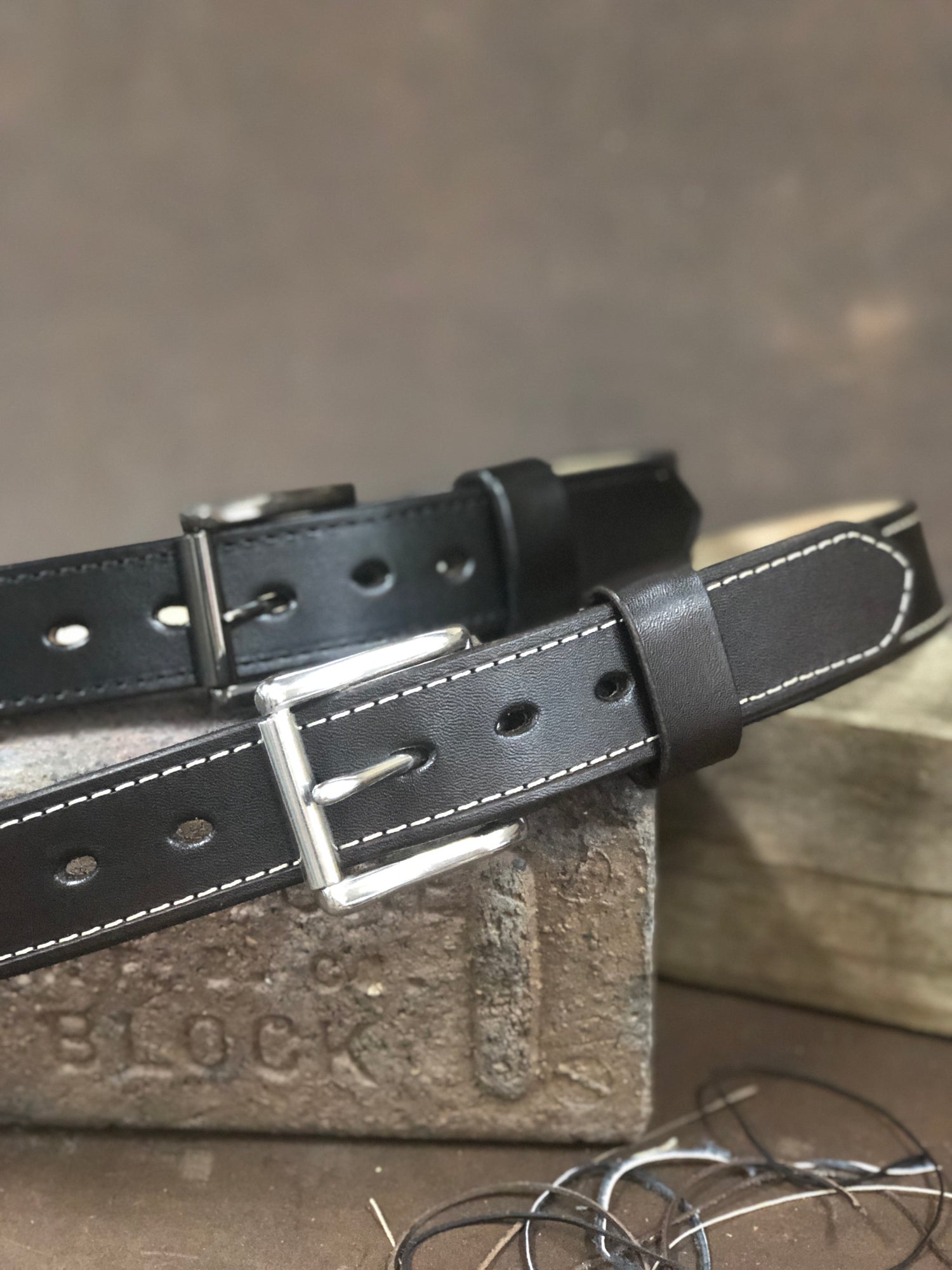 Leather belts